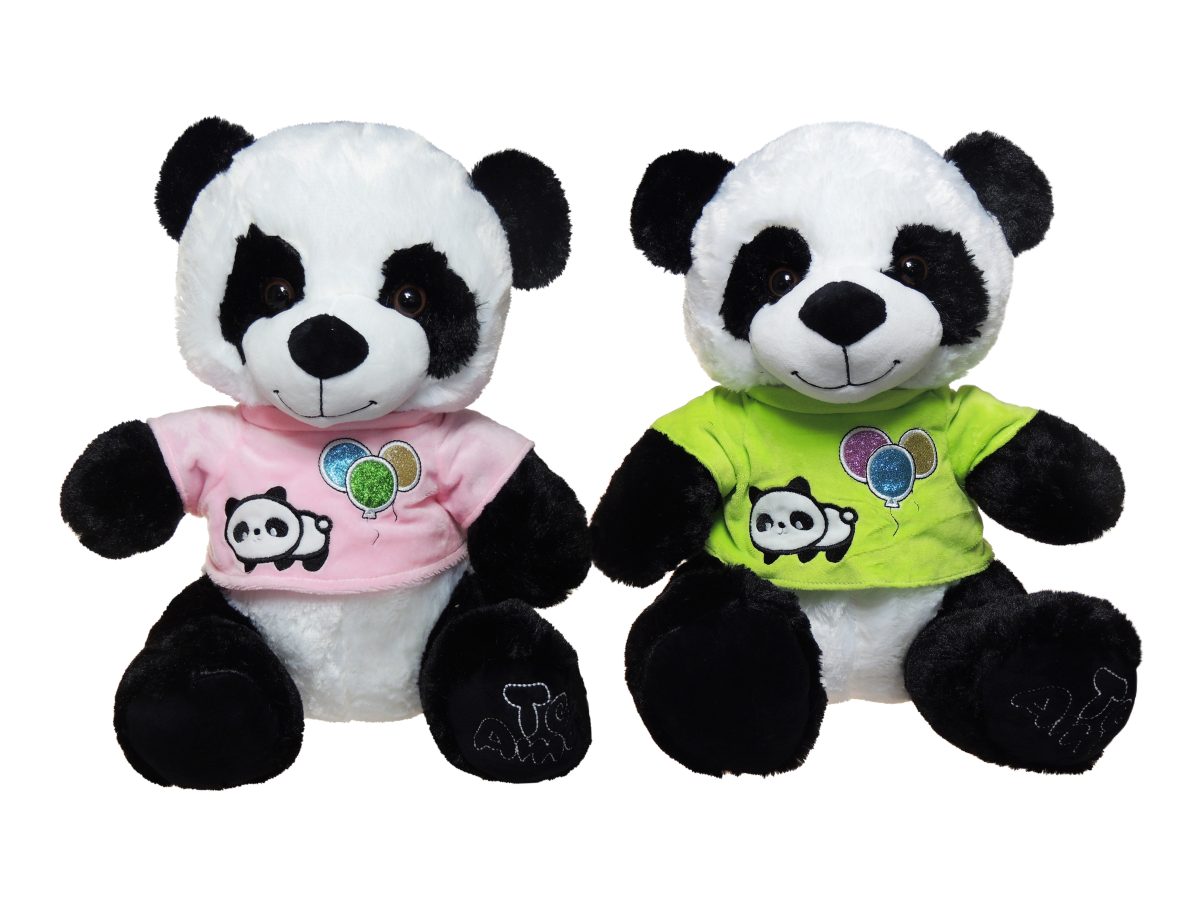 Panda v tričku 35cm