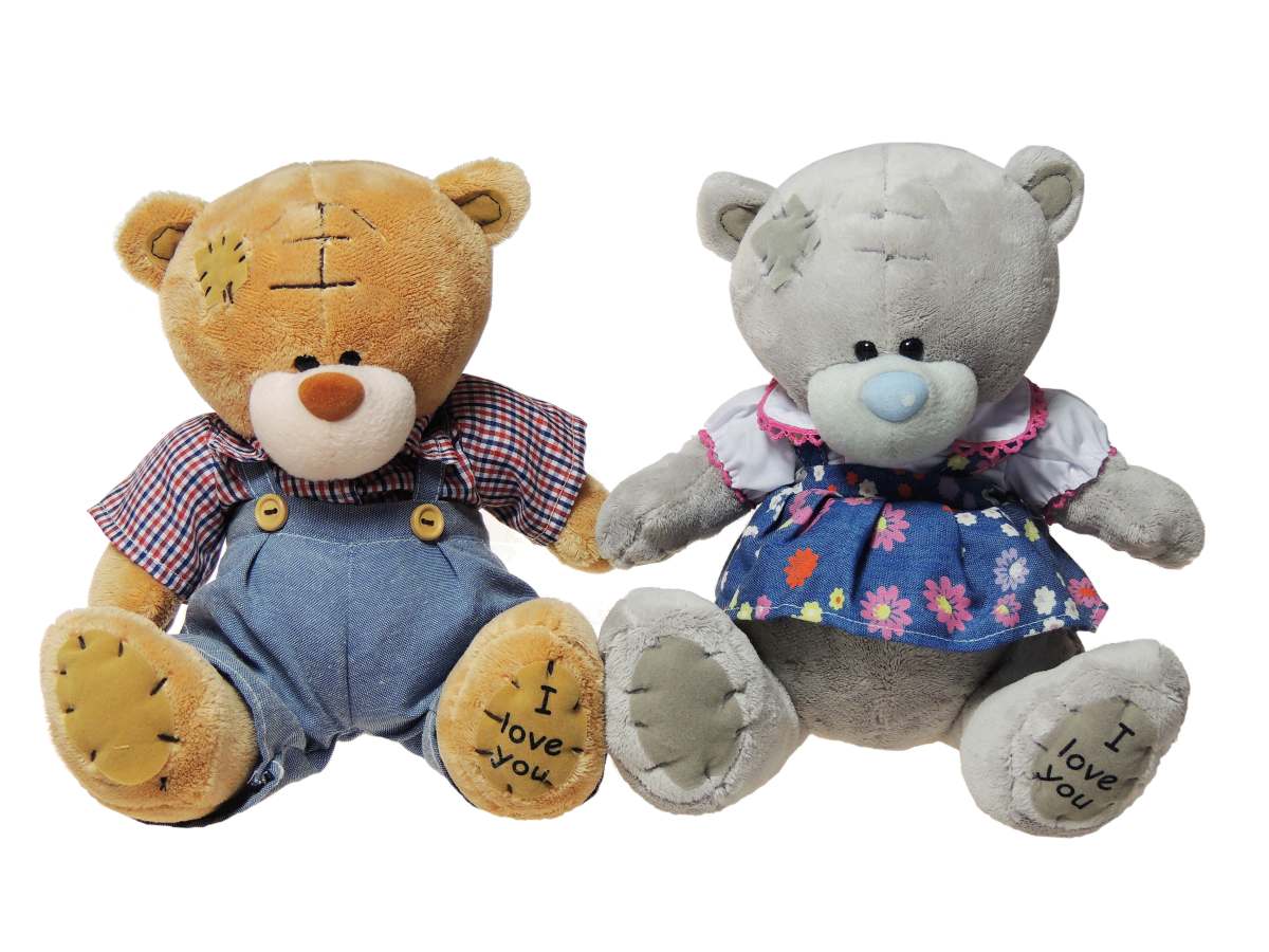 Medvedík záplata 20cm l.