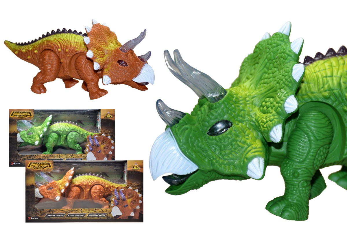 Dinosaurus chodiaci, svetlo, zvuk