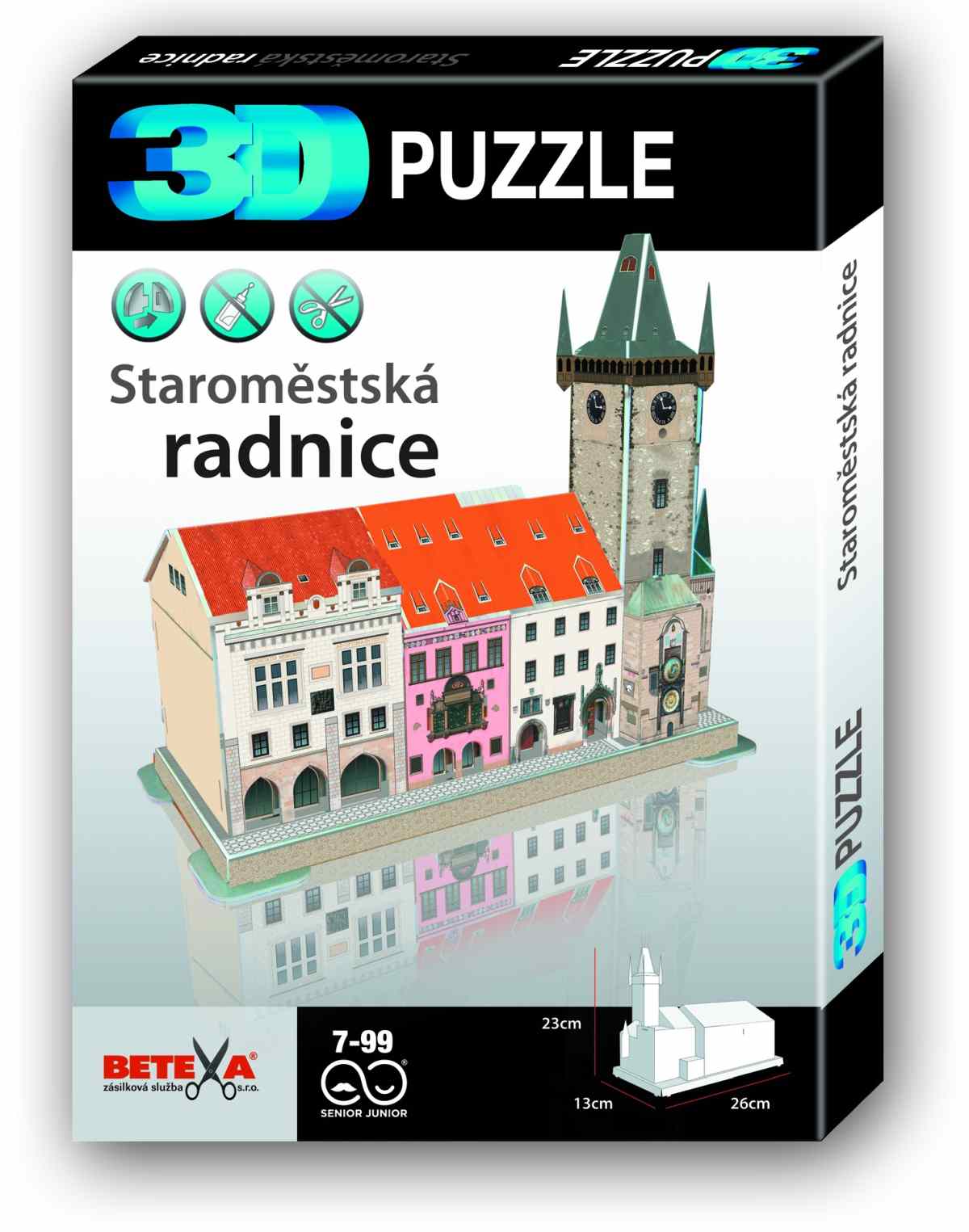 Staromestká radnica v Prahe 3D