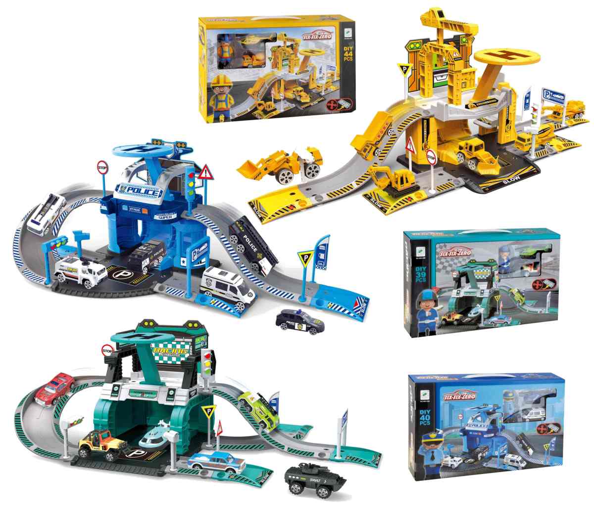 Parkovacia garáž s heliportom