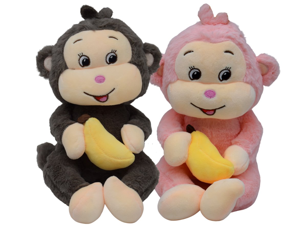 Opička banán 40cm