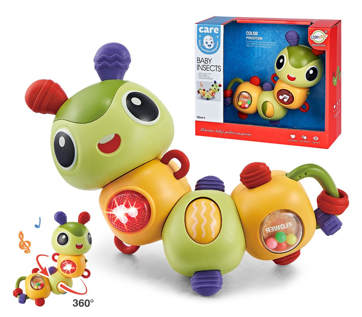 BABY Veselá stonožka