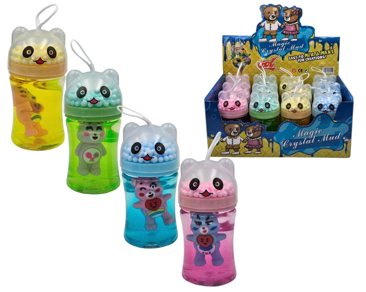 Sliz panda s guličkami, 11cm