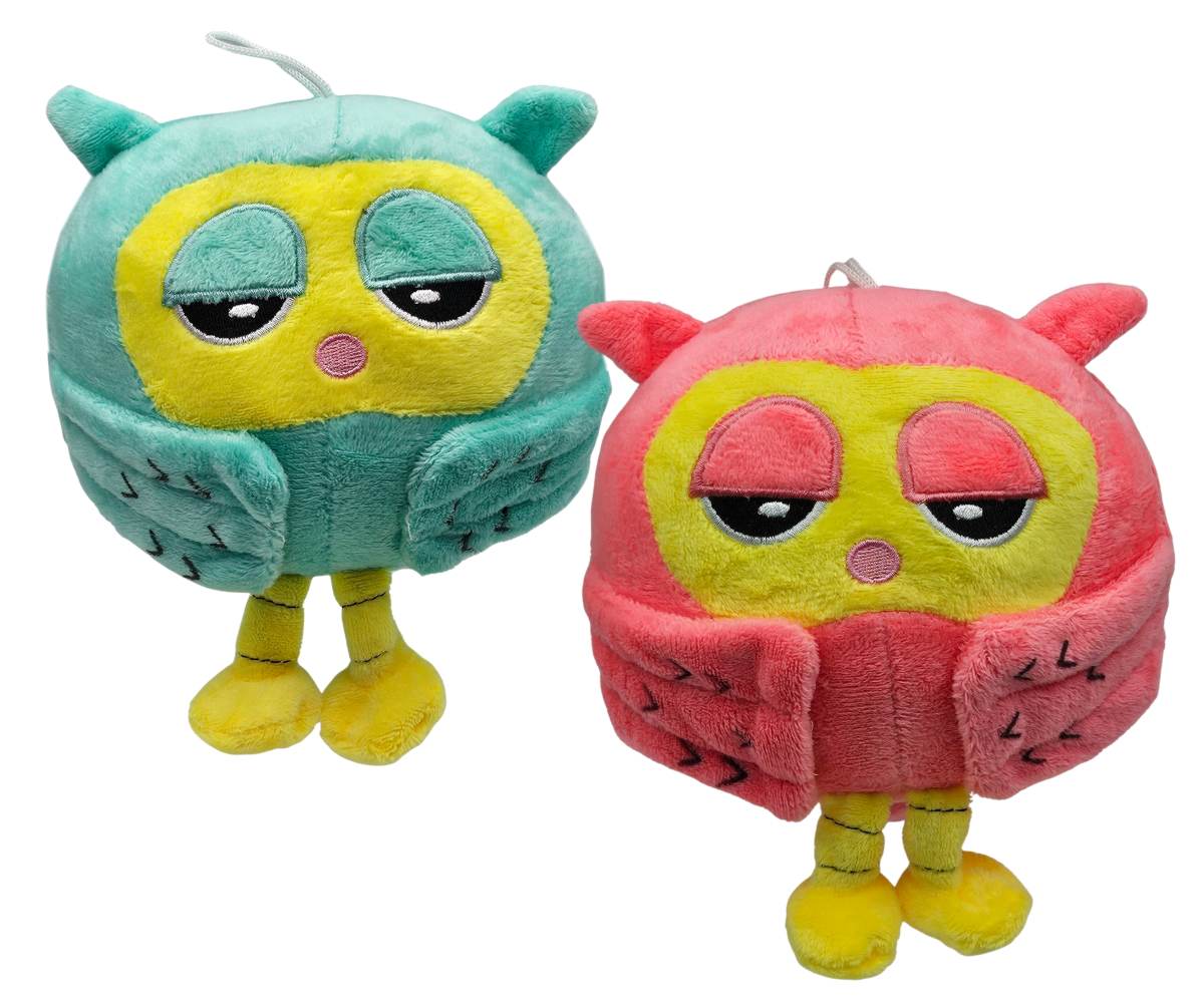 Sovička pastelová 20cm