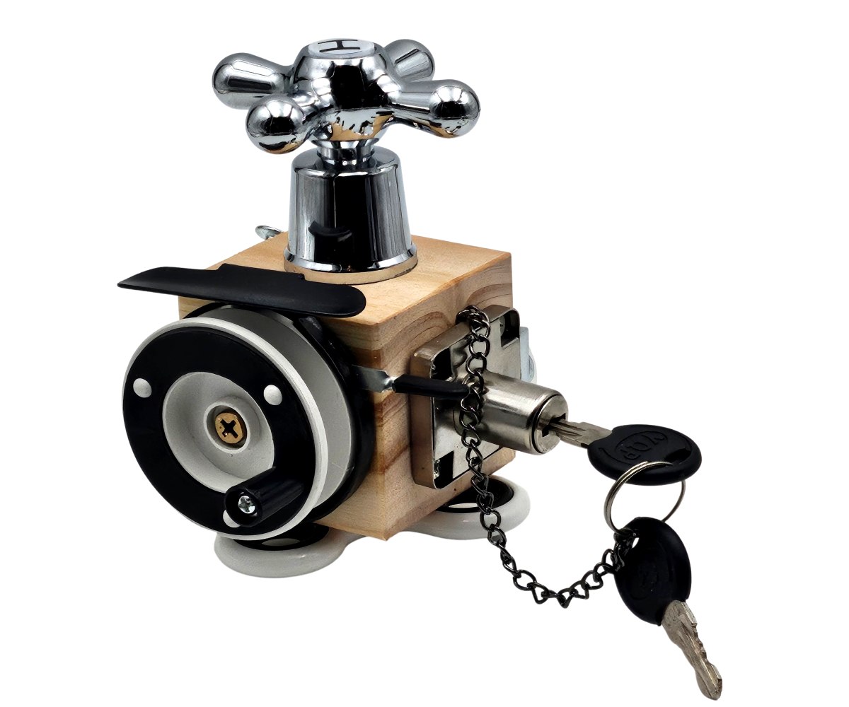 Hracia kocka mechnická - drevo Hracia kocka mechnická - drevo