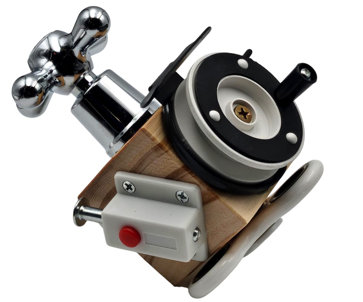 Hracia kocka mechnická - drevo Hracia kocka mechnická - drevo