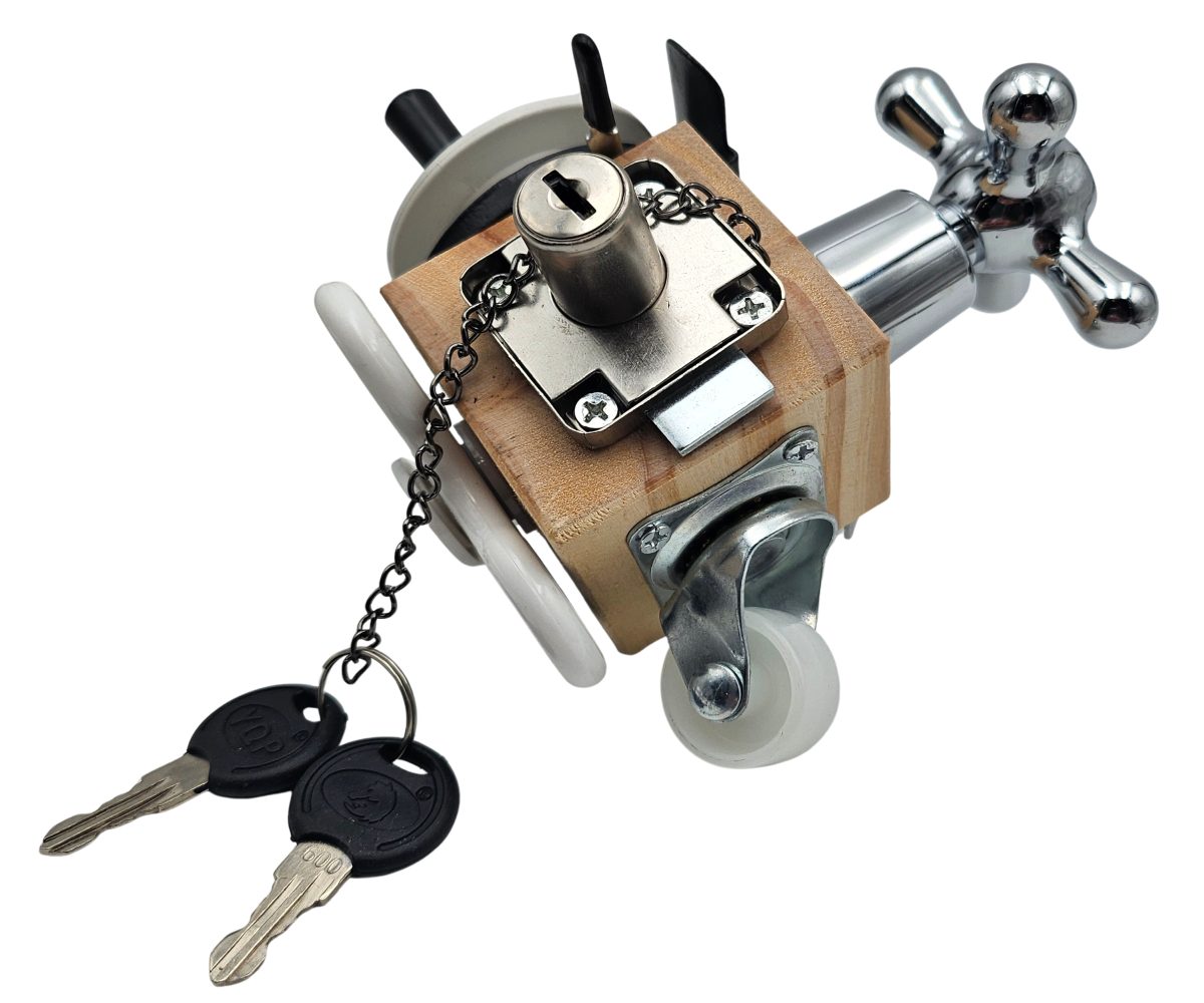 Hracia kocka mechnická - drevo Hracia kocka mechnická - drevo