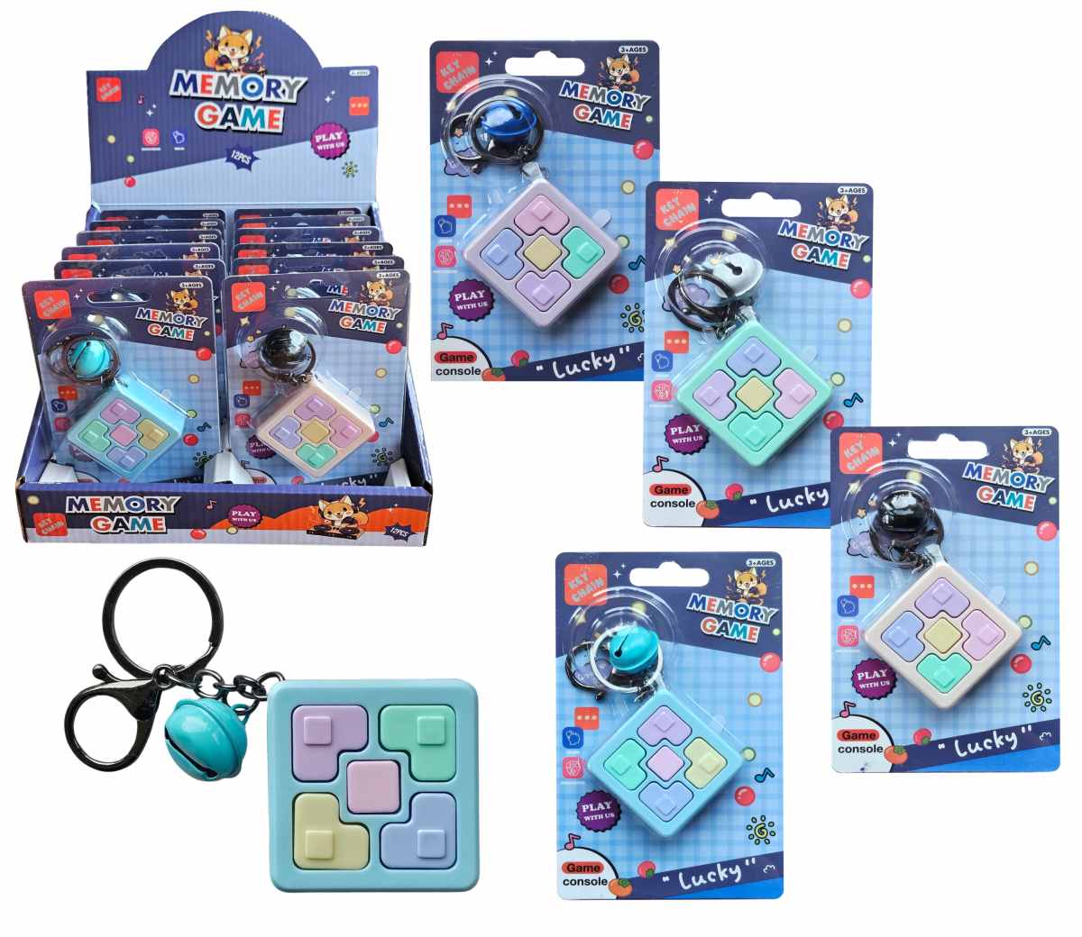 Prívesok - pamäťová herná hra