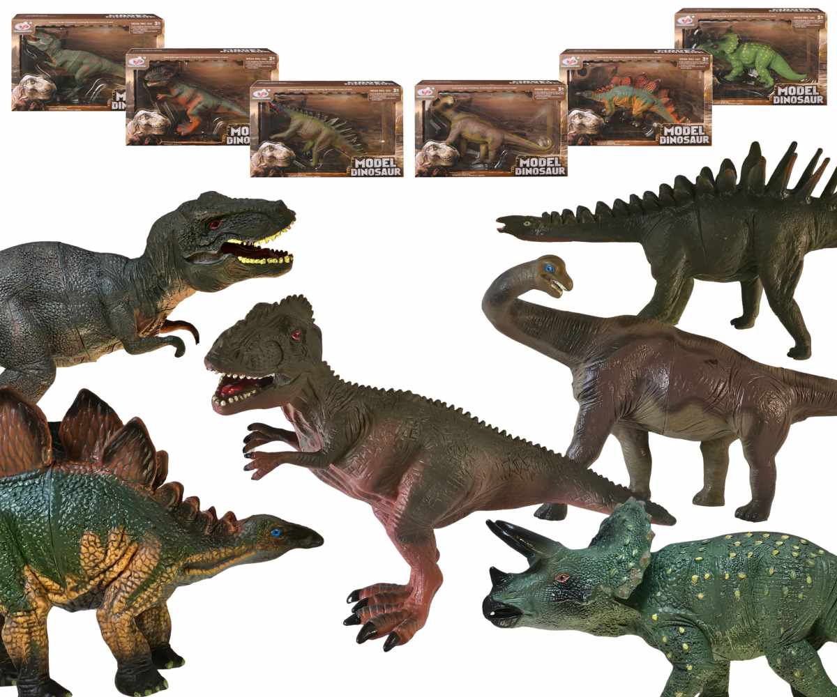 Model dinosaura, rôzne druhy