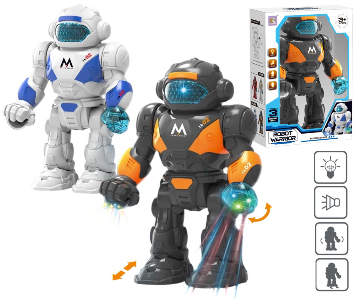 WARRIOR Robot na baterky, svetlo, zvuk