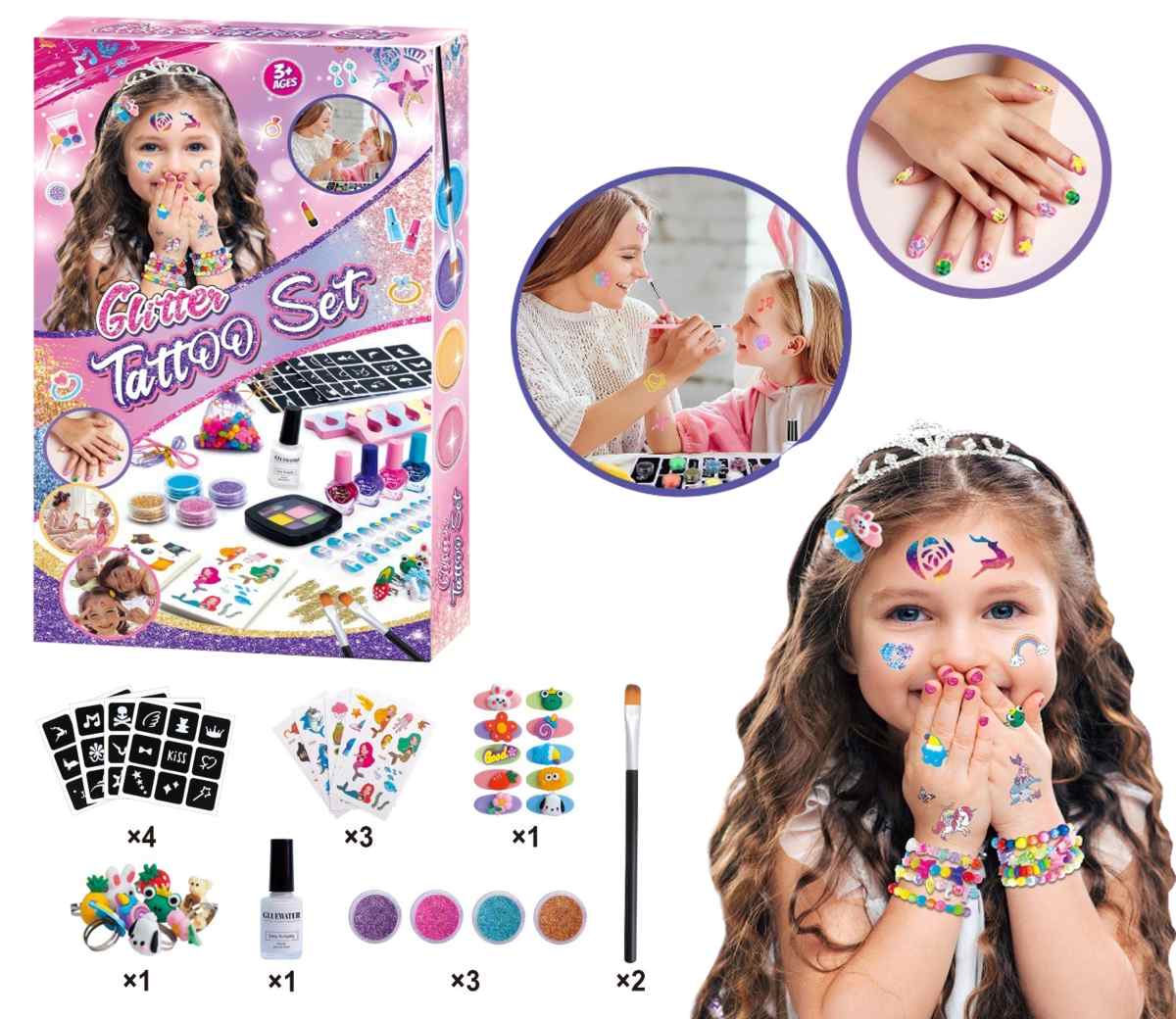 Tetovacia sada s nálepkami