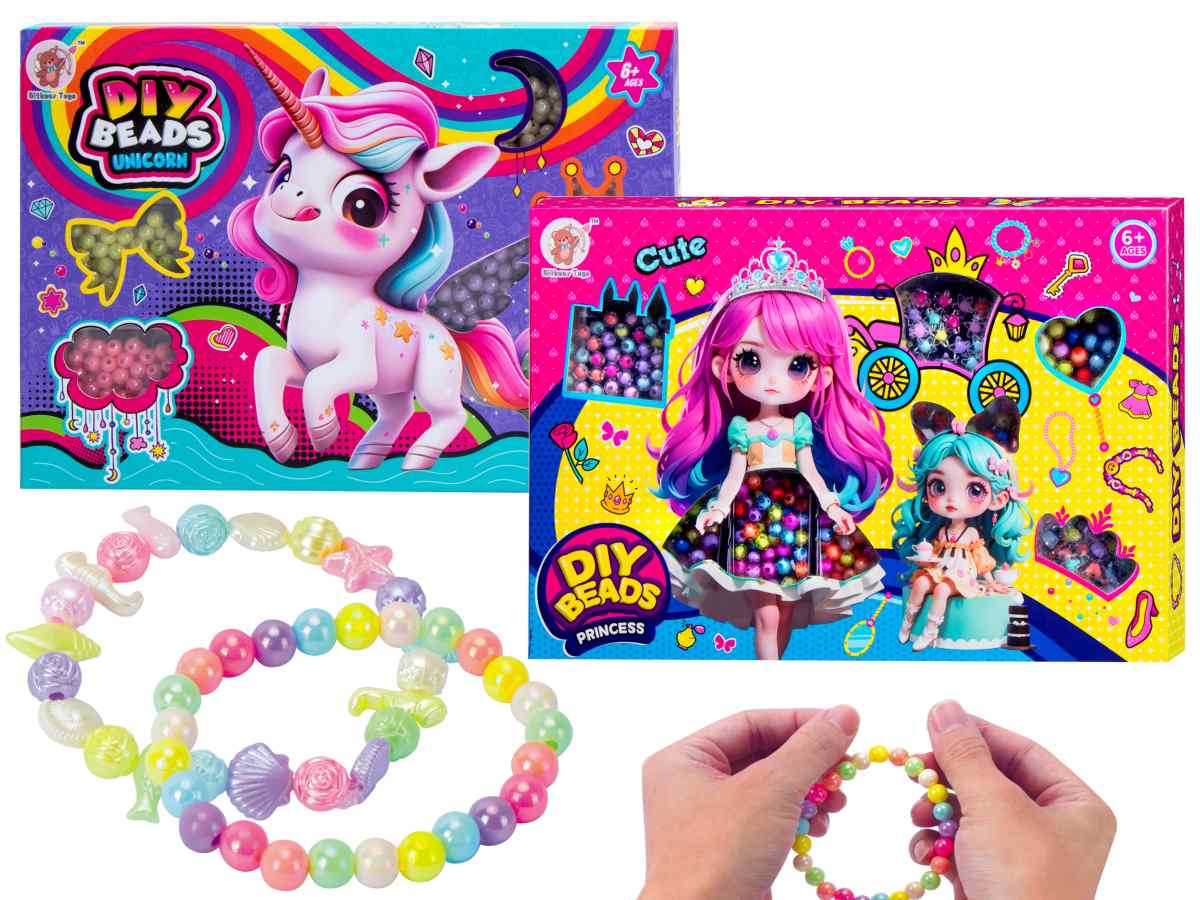 DIY Farebné korálky